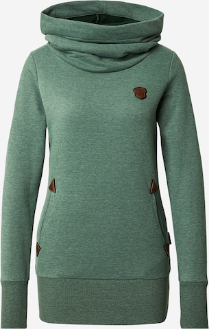 žalia naketano Megztinis be užsegimo 'Allroundtalent': priekis