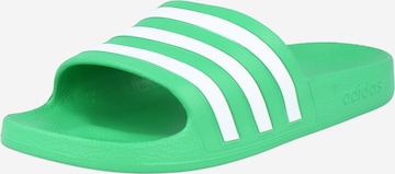 ADIDAS SPORTSWEAR - Zapatos para playa y agua 'Adilette Aqua' en verde: frente