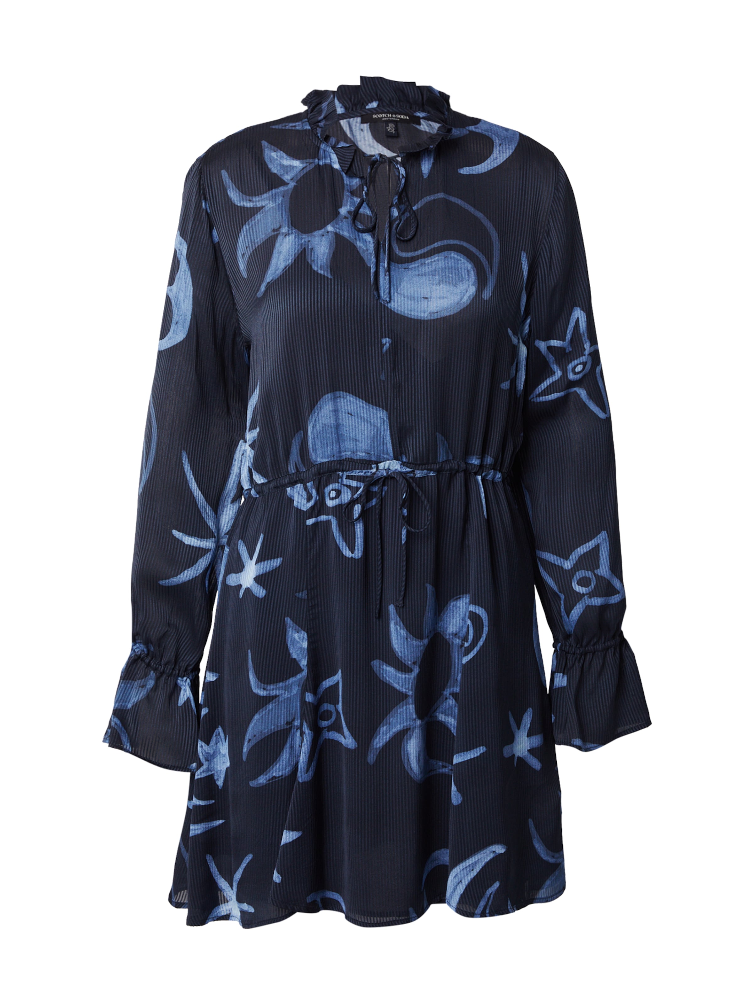 Rochie de la SCOTCH & SODA pe albastru: față