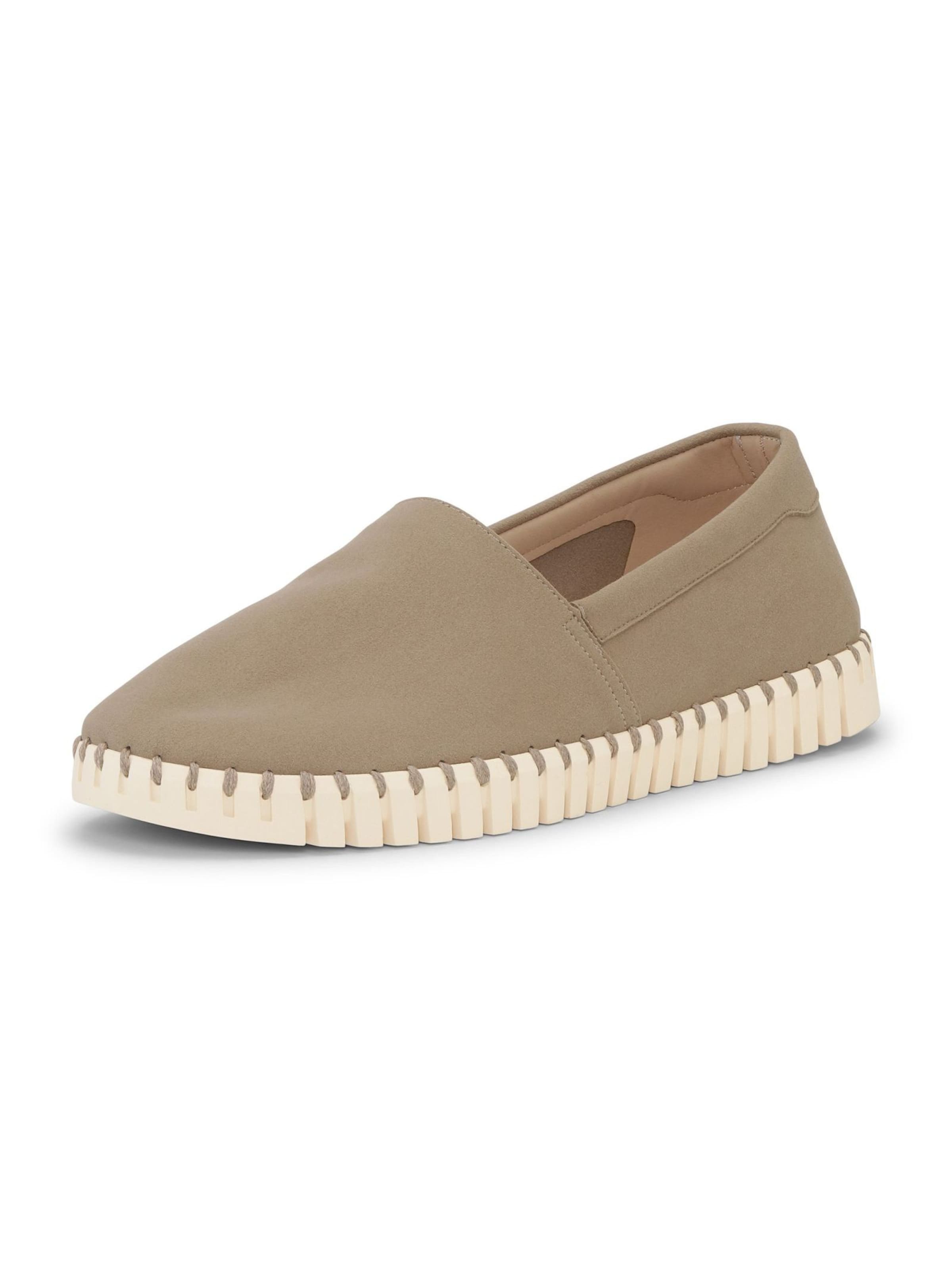 ILSE JACOBSEN Espadrillaer 'Tulip' i beige: forside