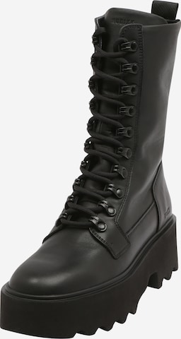 Nubikk Lace-Up Boots 'Fara' in Black: front