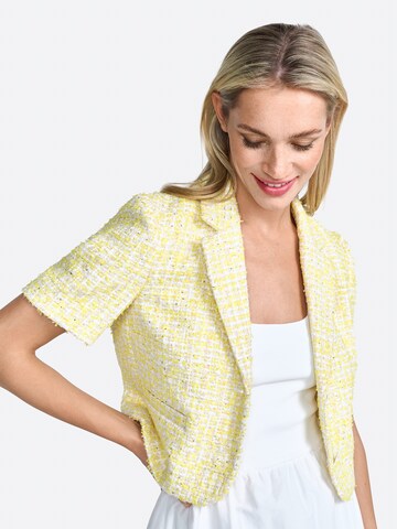 Rich & Royal Blazer in Yellow: front