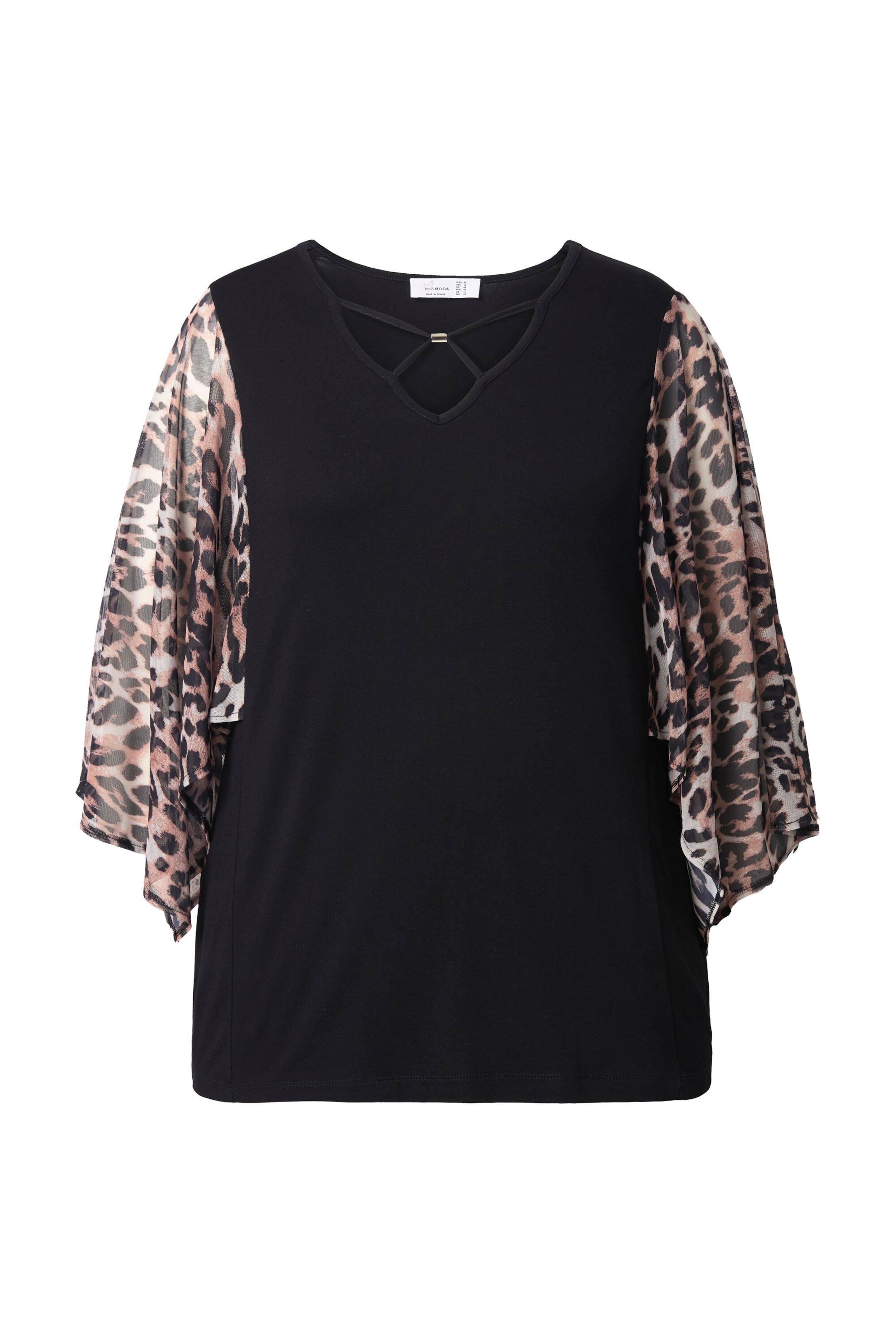 MIAMODA Blouse in Black: front