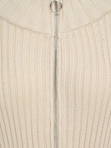 Y.A.S Petite Knitted dress 'MAVI' in Beige