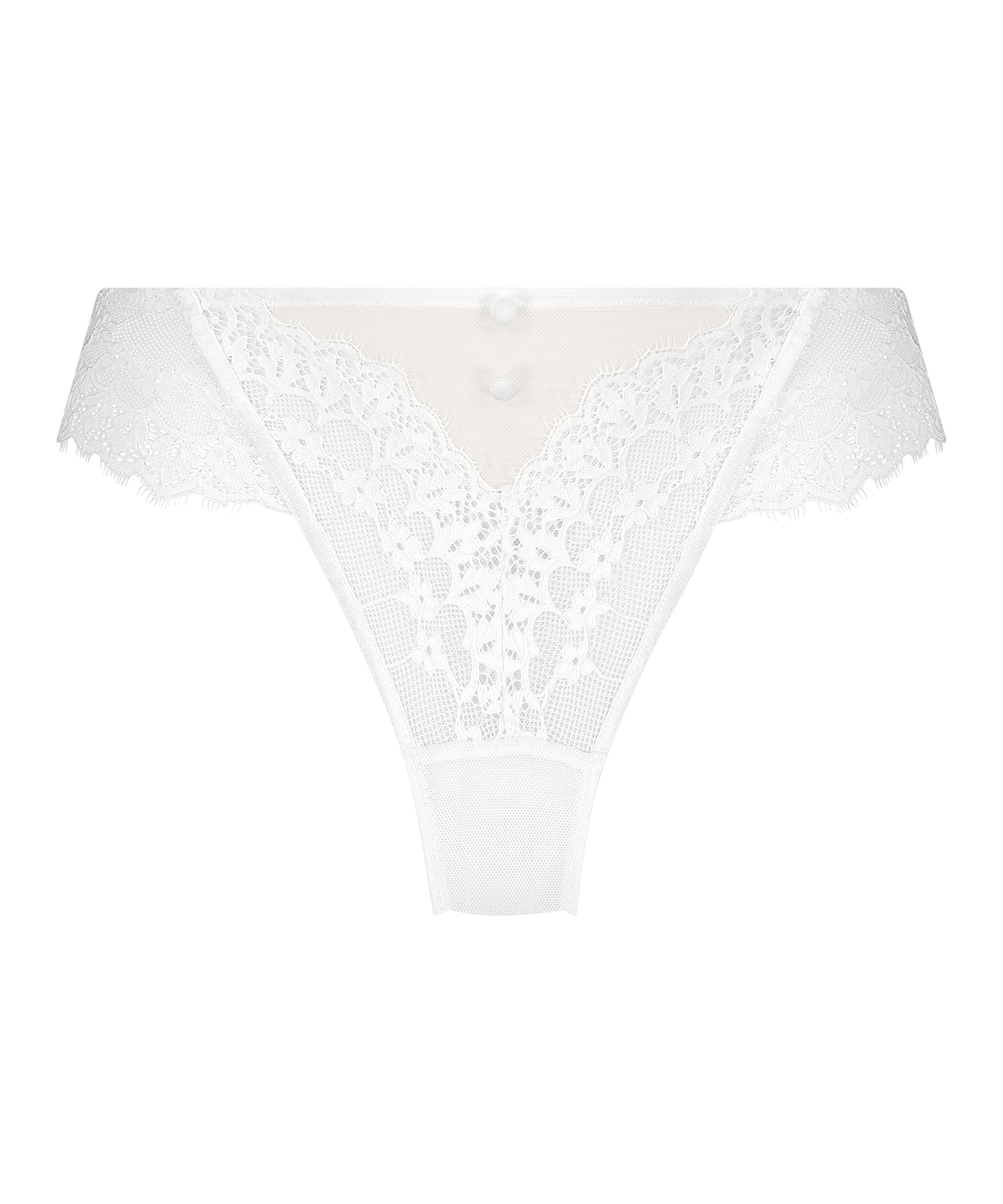 Hunkemöller Стринги 'Daisy' в Белый: спереди