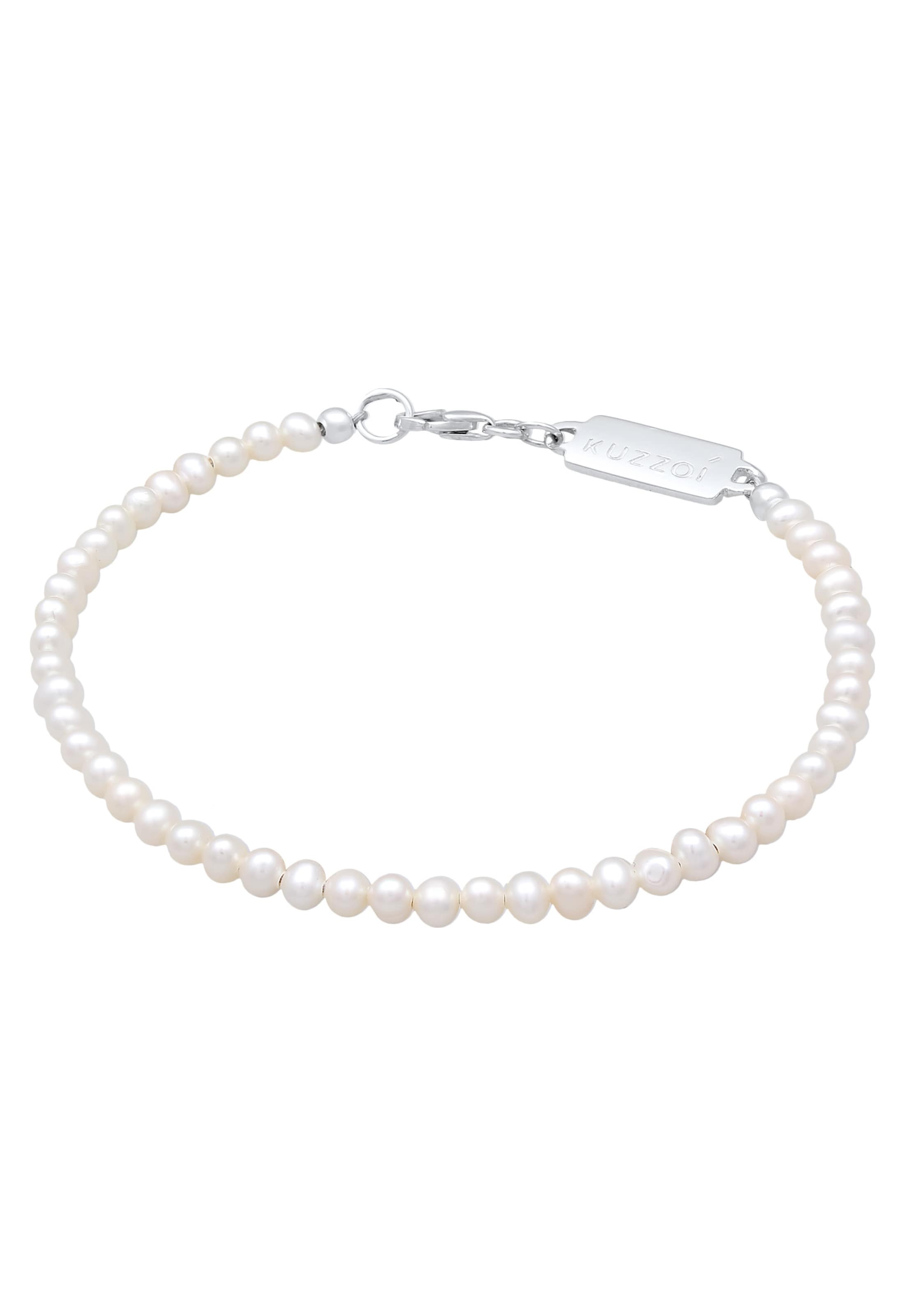 KUZZOI Rannekoru värissä hopea: etupuoli