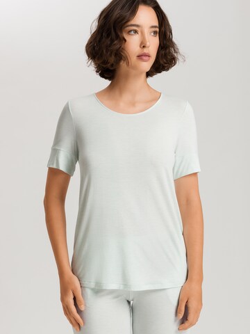 Hanro Pajama shirt ' Natural Elegance ' in White: front