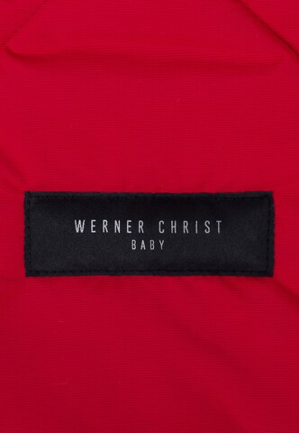 Werner Christ Baby Lammfellfußsack 'OSLO' in Rot