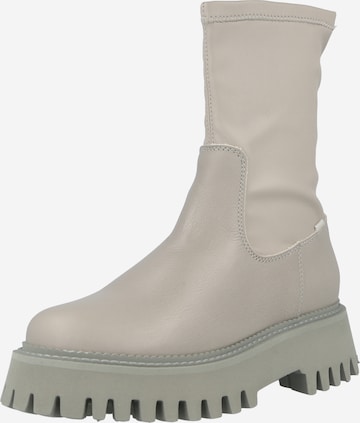 BRONX Chelsea Boots in Grey: front