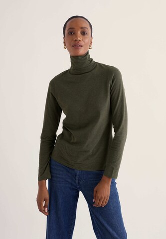 T-shirt ' Landing ' Seasalt Cornwall en vert : devant