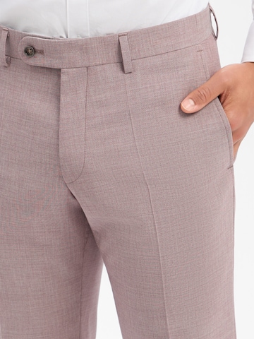 ROY ROBSON Regular Bügelfaltenhose in Lila