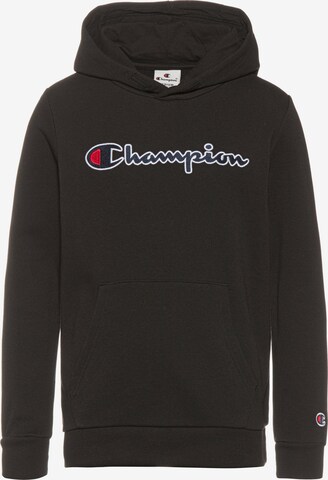 Champion Authentic Athletic Apparel Sweatshirt 'Rochester' in Zwart: voorkant