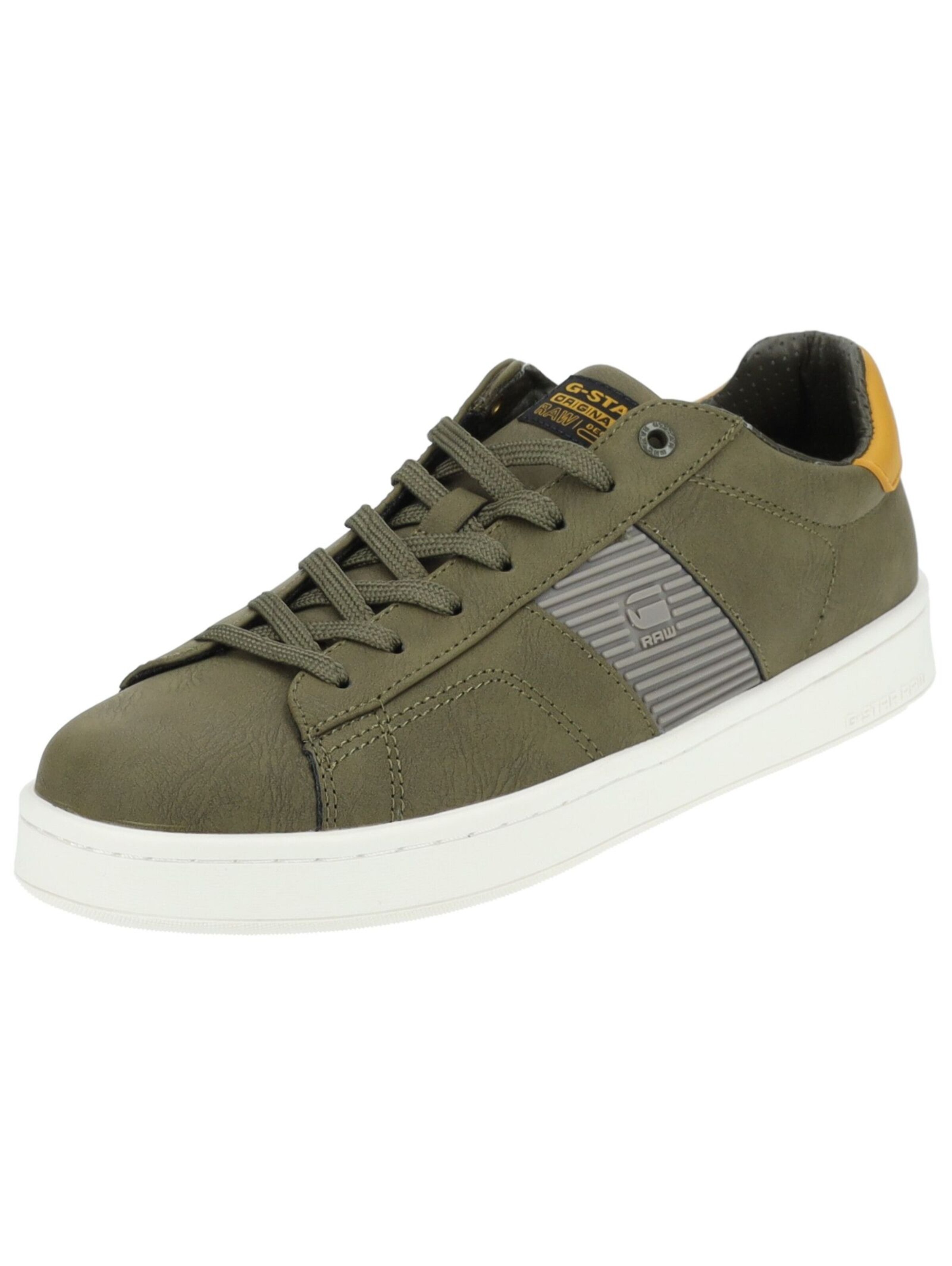 Baskets basses G-Star Footwear en vert : devant