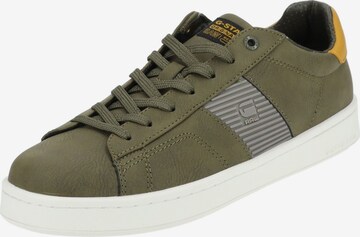 Baskets basses G-Star Footwear en vert : devant