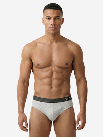 VIP Slip ' Premium Jersey Stretch ' in Grey: front