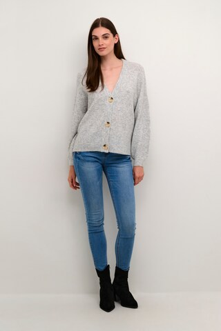 Cardigan 'Merle' Cream en gris