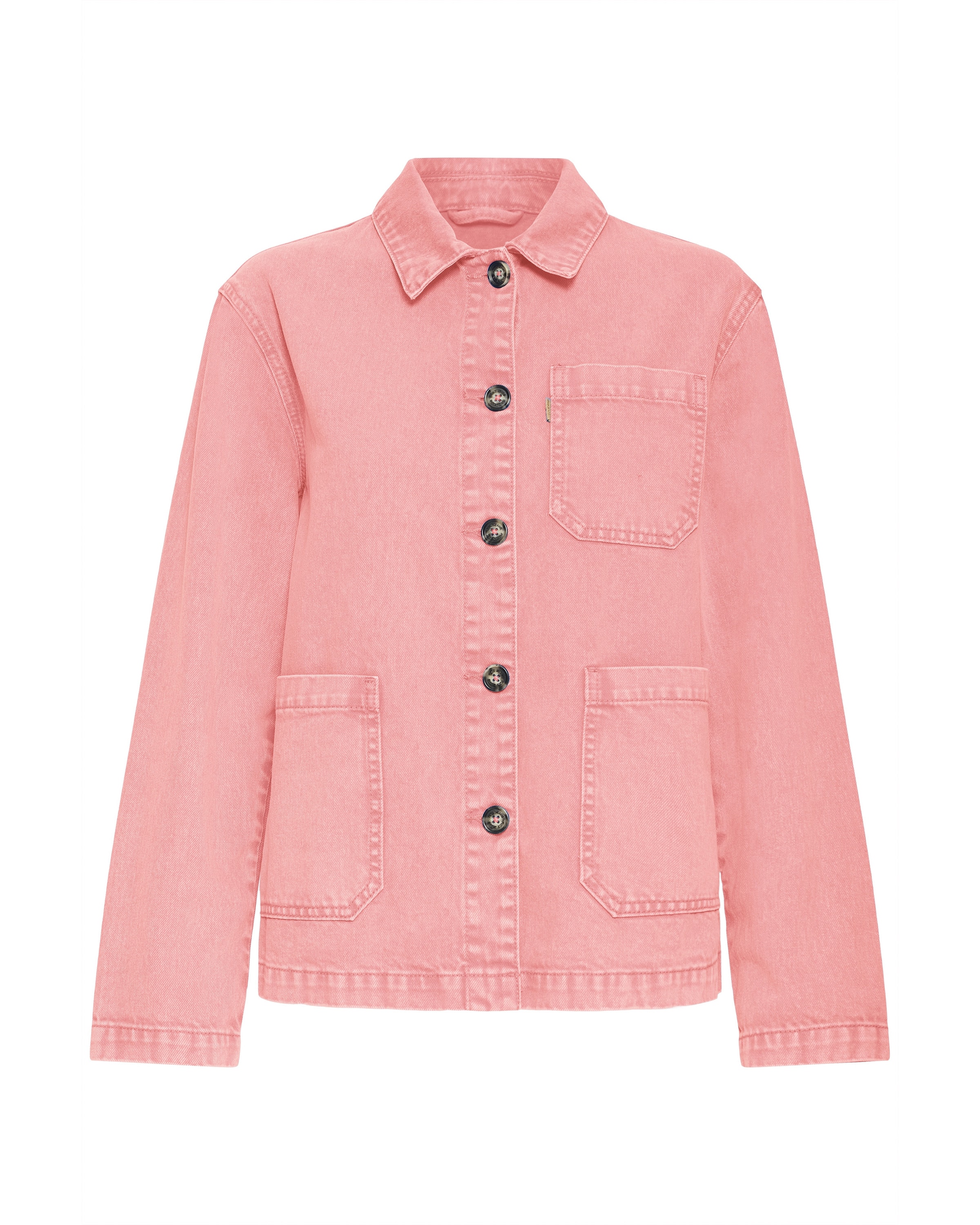 Veste mi-saison Pulz en rose : devant