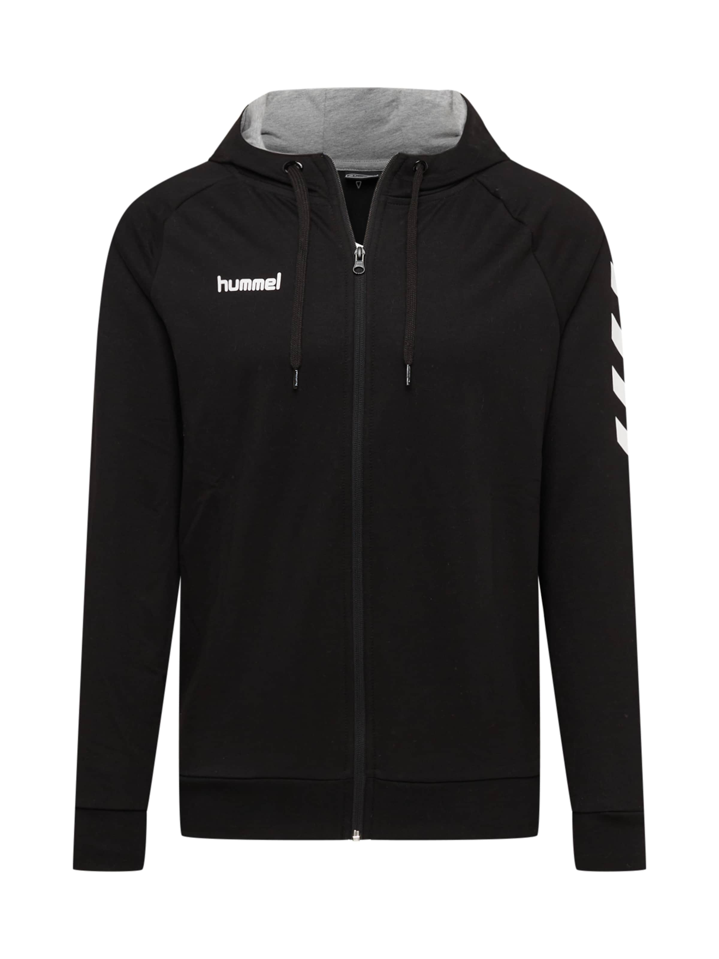 Hummel Outdoor jacket in Black: front