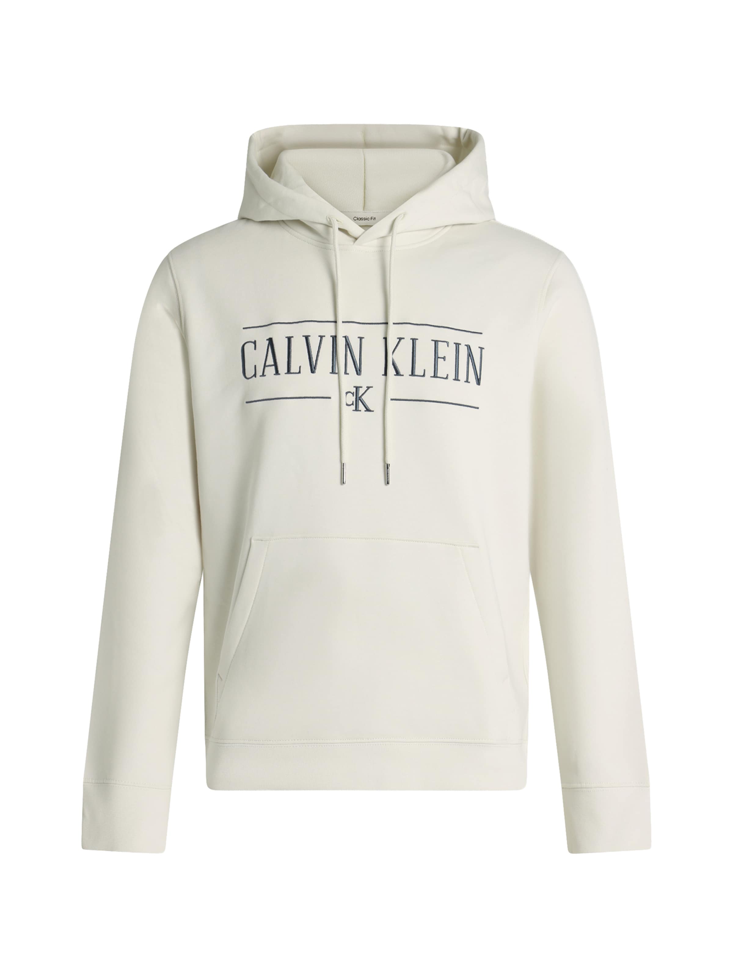 Felpa di Calvin Klein Jeans in bianco: frontale
