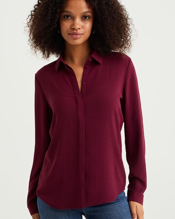 WE Fashion Bluse in Rot