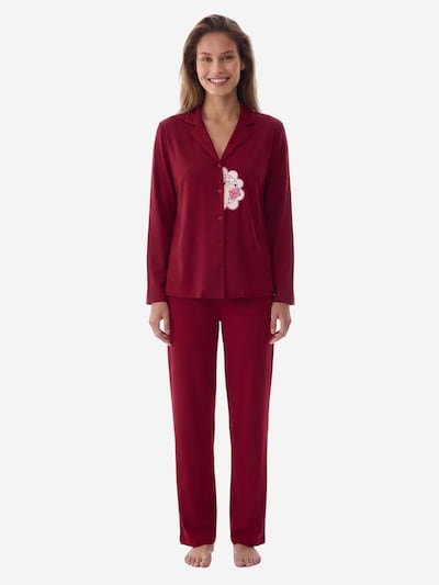 Penti Pyjama‌‌‌ in XS in burgunder, Produktansicht