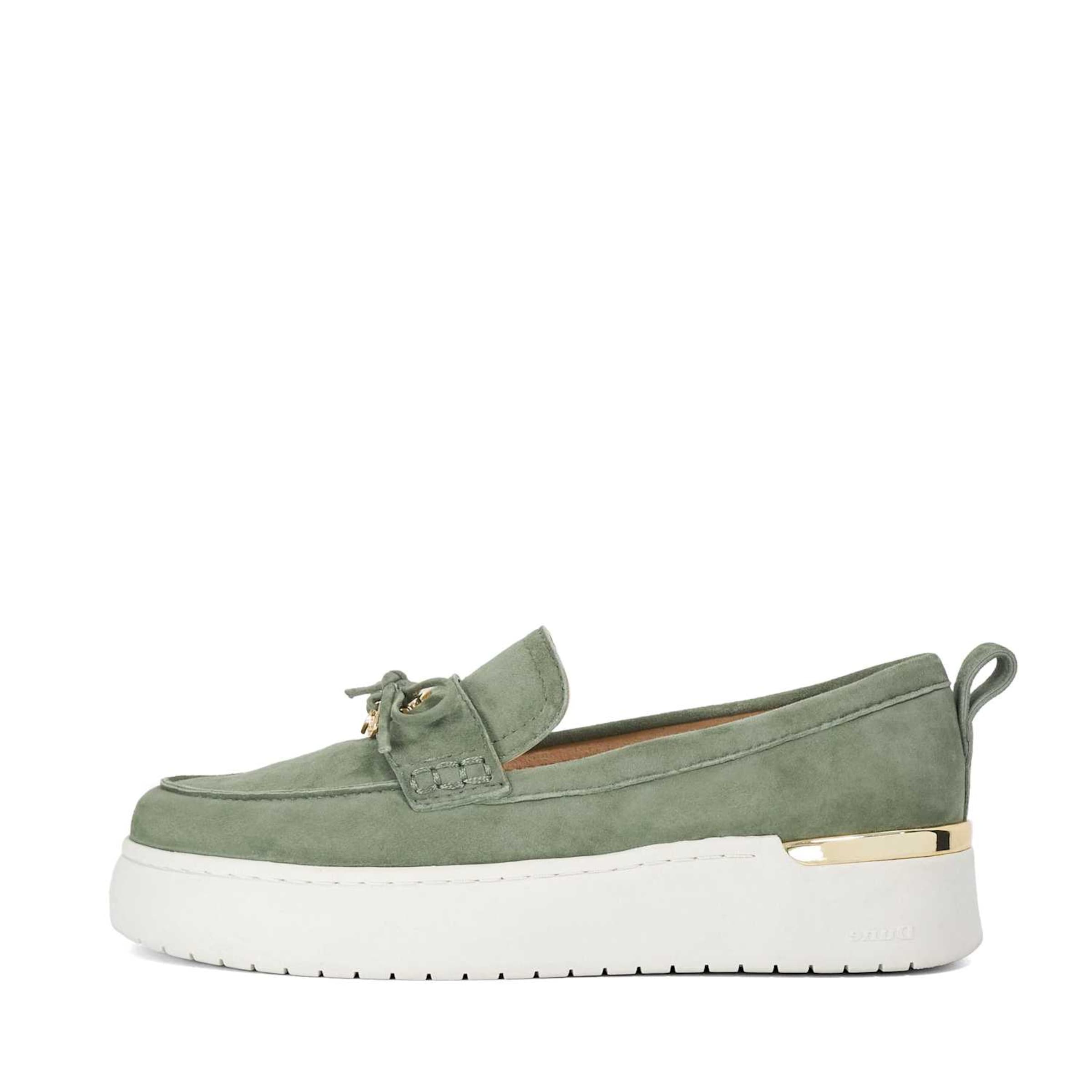Chaussure basse 'Gilde' Dune LONDON en vert