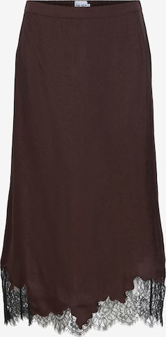 OBJECT - Falda en marrón: frente