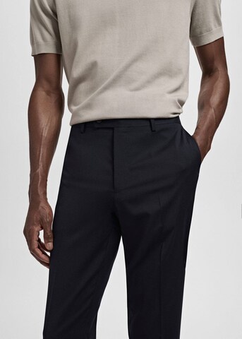 MANGO MAN Slimfit Hose 'Turin' in Blau