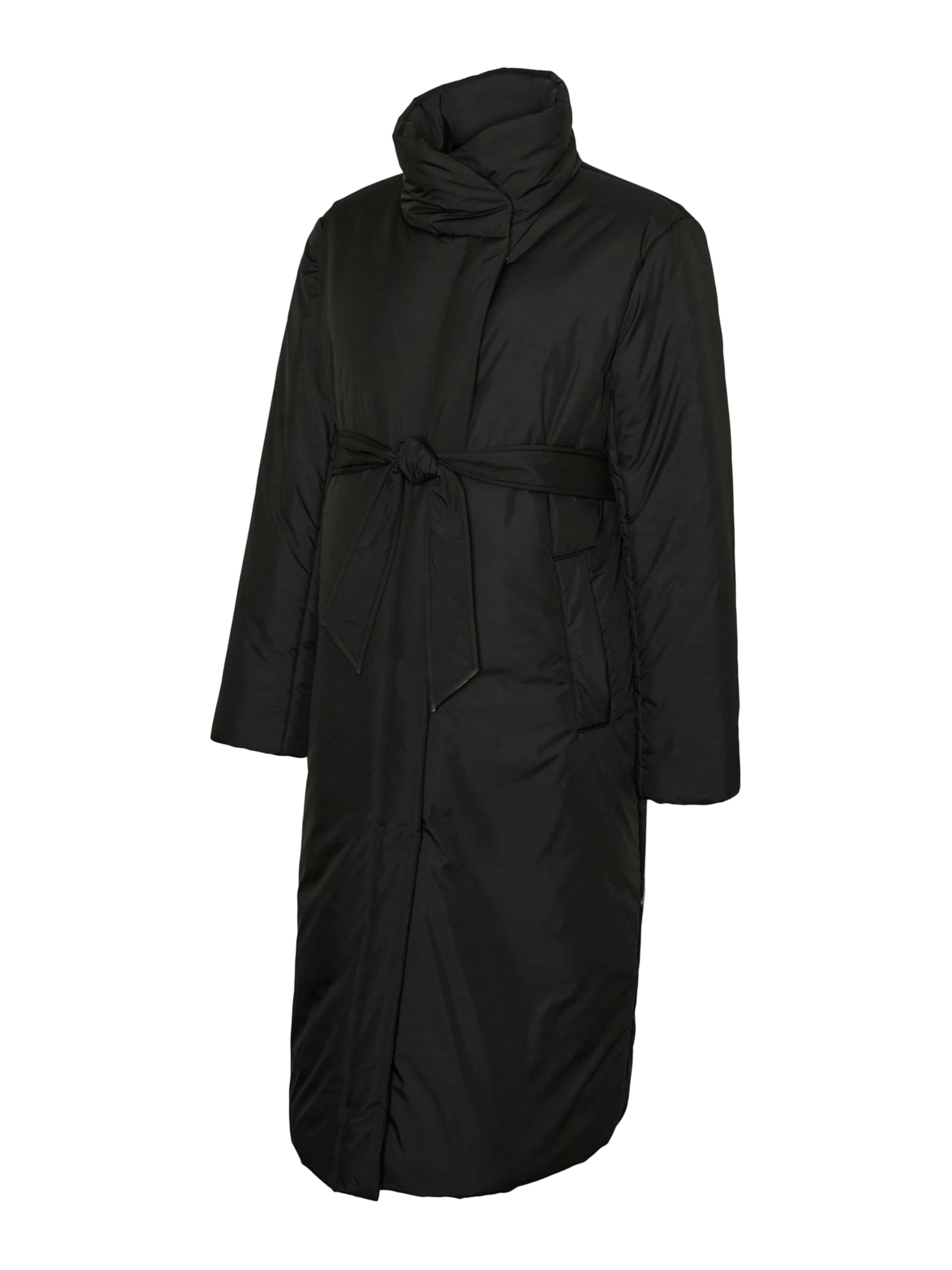 MAMALICIOUS Kevad-sügismantel &#x27;MAGGIE&#x27;, värv must: eest vaates