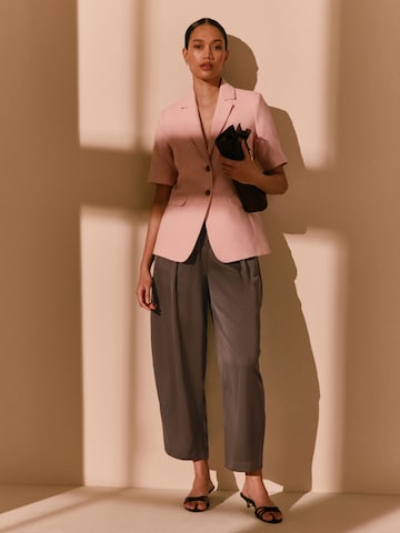 Barrel Pantalon à pince Next en marron