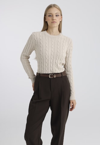 Felix Hardy Tröja i beige: framsida