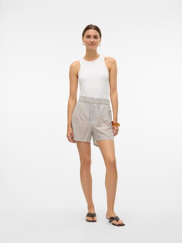 VERO MODA Loosefit Broek 'VMISABEL' in Grijs