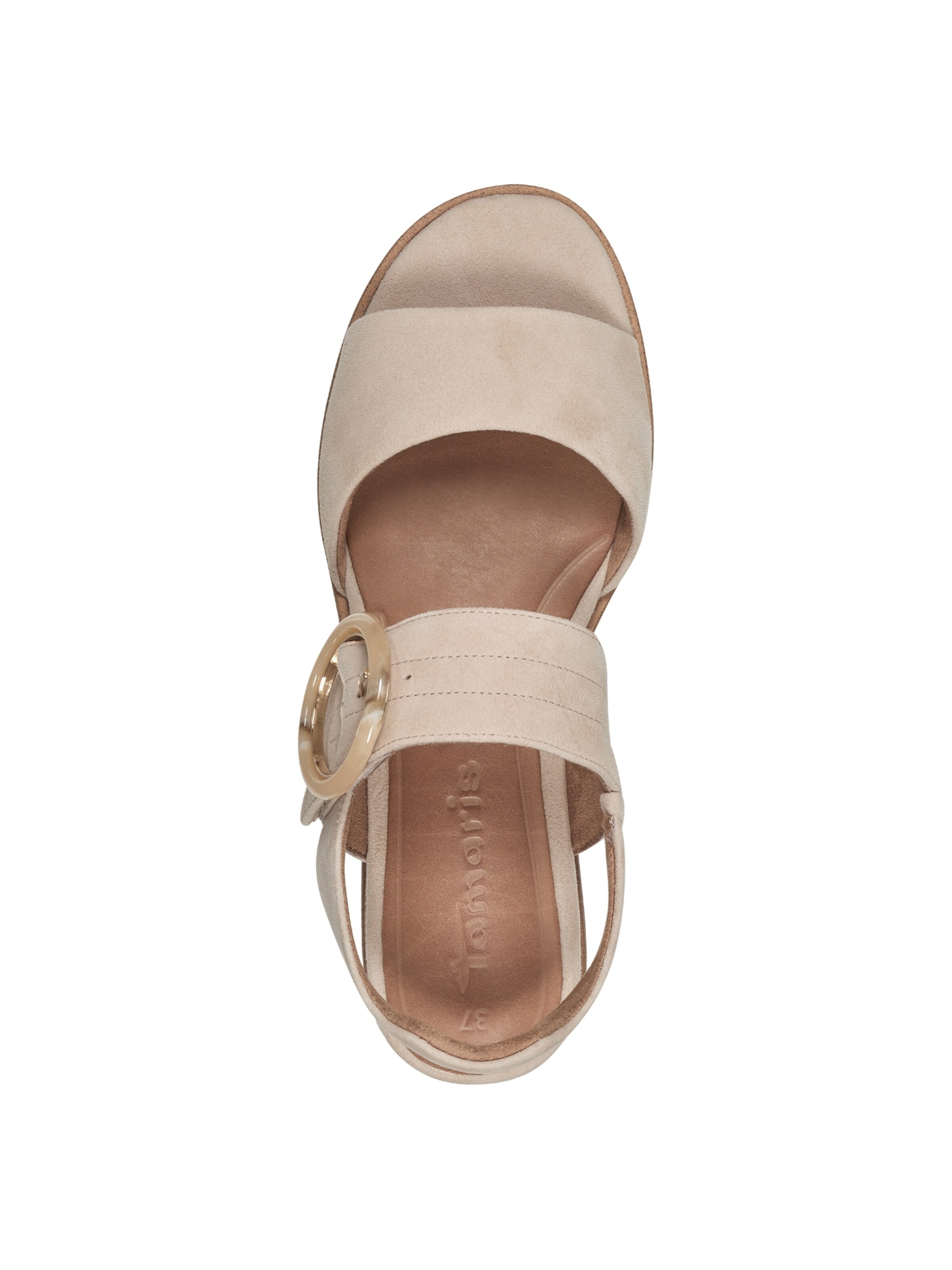 Sandales Tamaris en beige