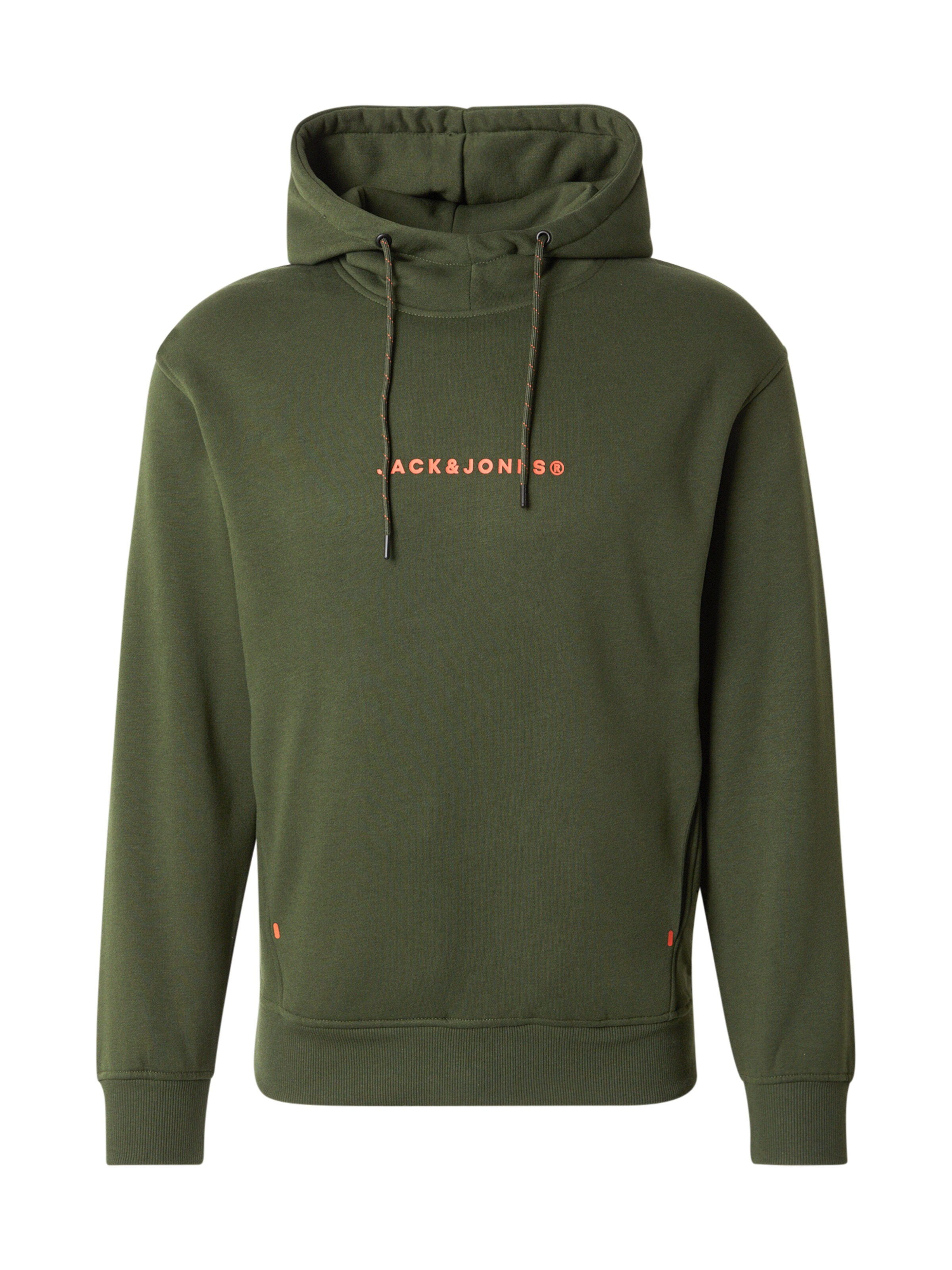 JACK & JONESSweater majica 'JJTree' - zelena boja: prednji dio