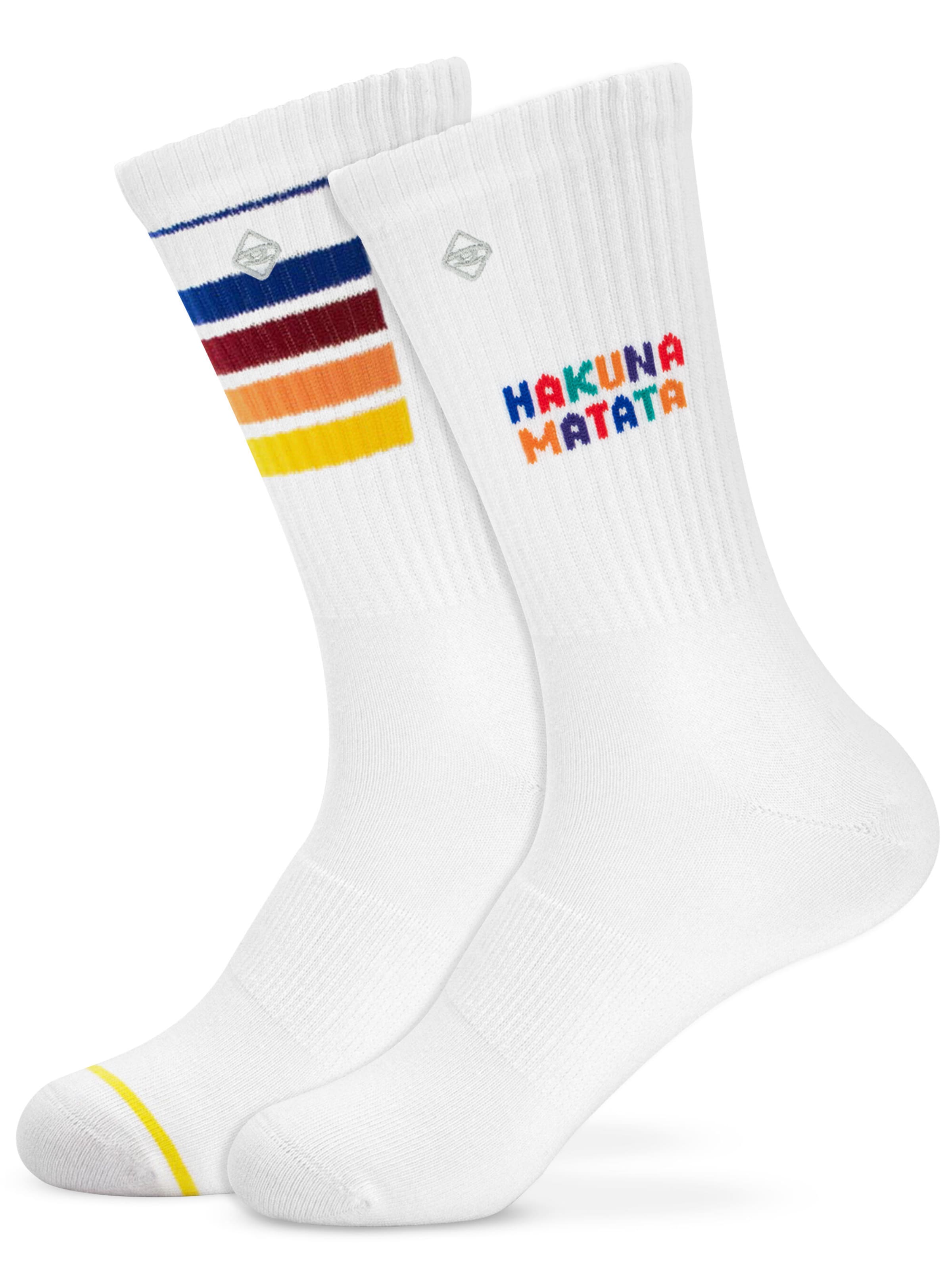 J.Clay Socks in White: front