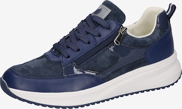 WALDLÄUFER - Sapatilhas baixas 'Mara' em azul: frente