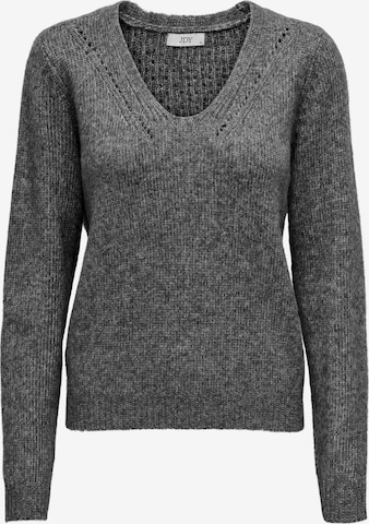 JDY - Pullover 'SILJA' em cinzento: frente