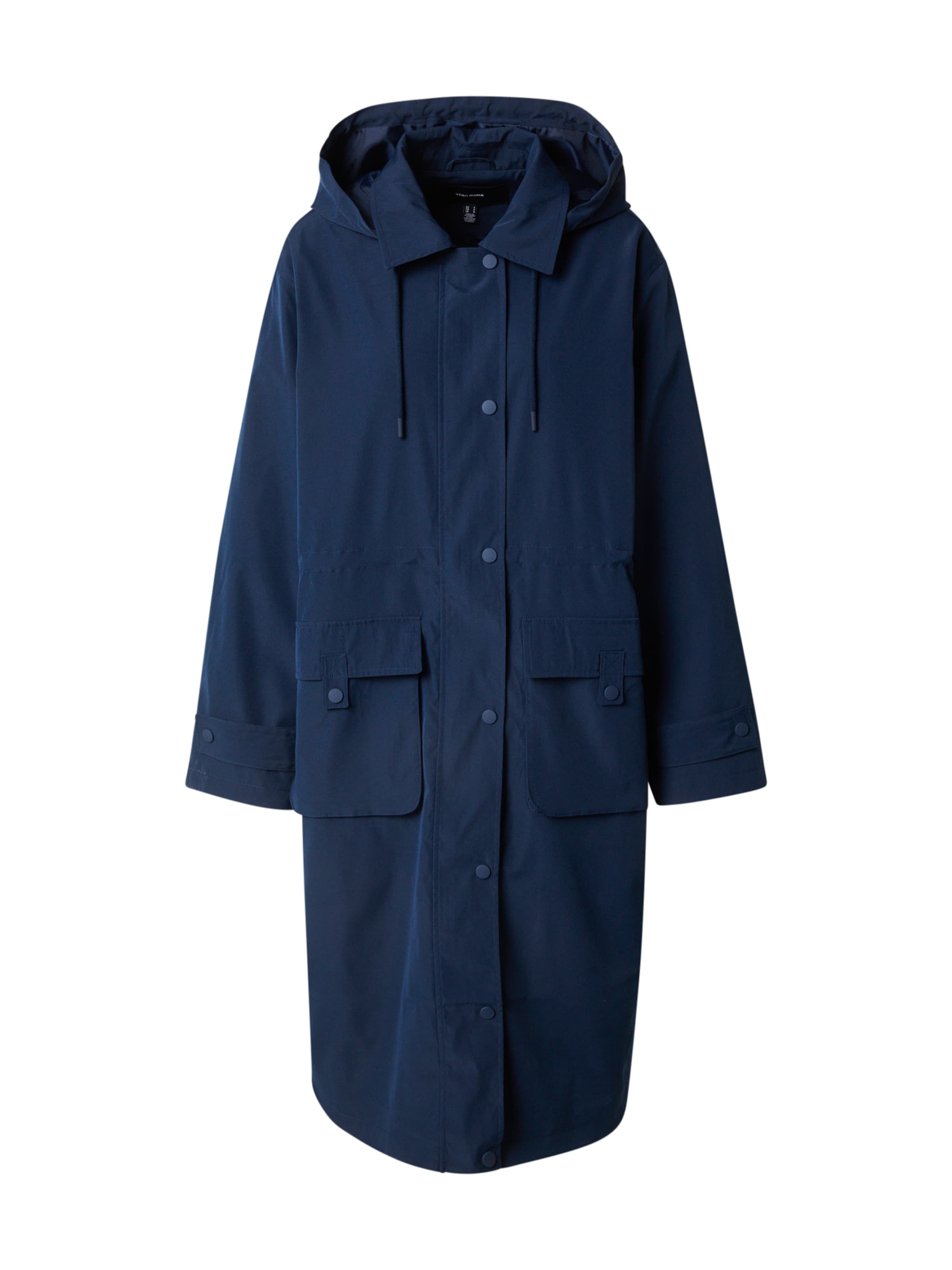 Parka mi-saison 'VMCherrie' VERO MODA en bleu : devant
