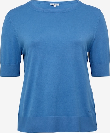 s.Oliver Trui in Blauw: voorkant