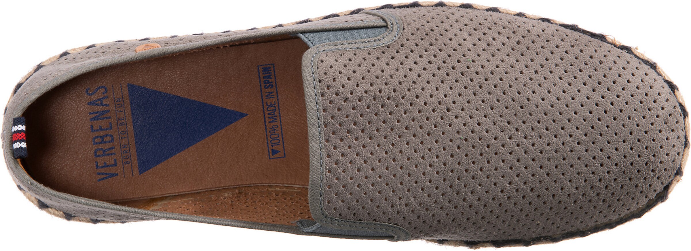 VERBENAS Espadrilles 'Tom Pacific' in Grey