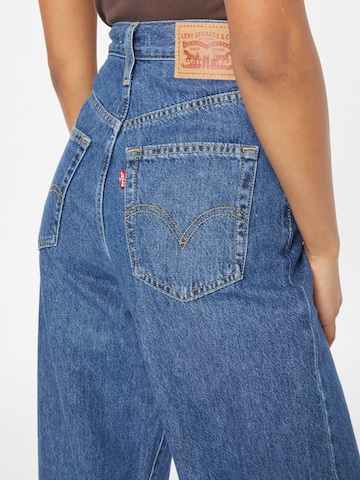 LEVI'S ® Regular Jeans 'High Waisted Straight' in Blau