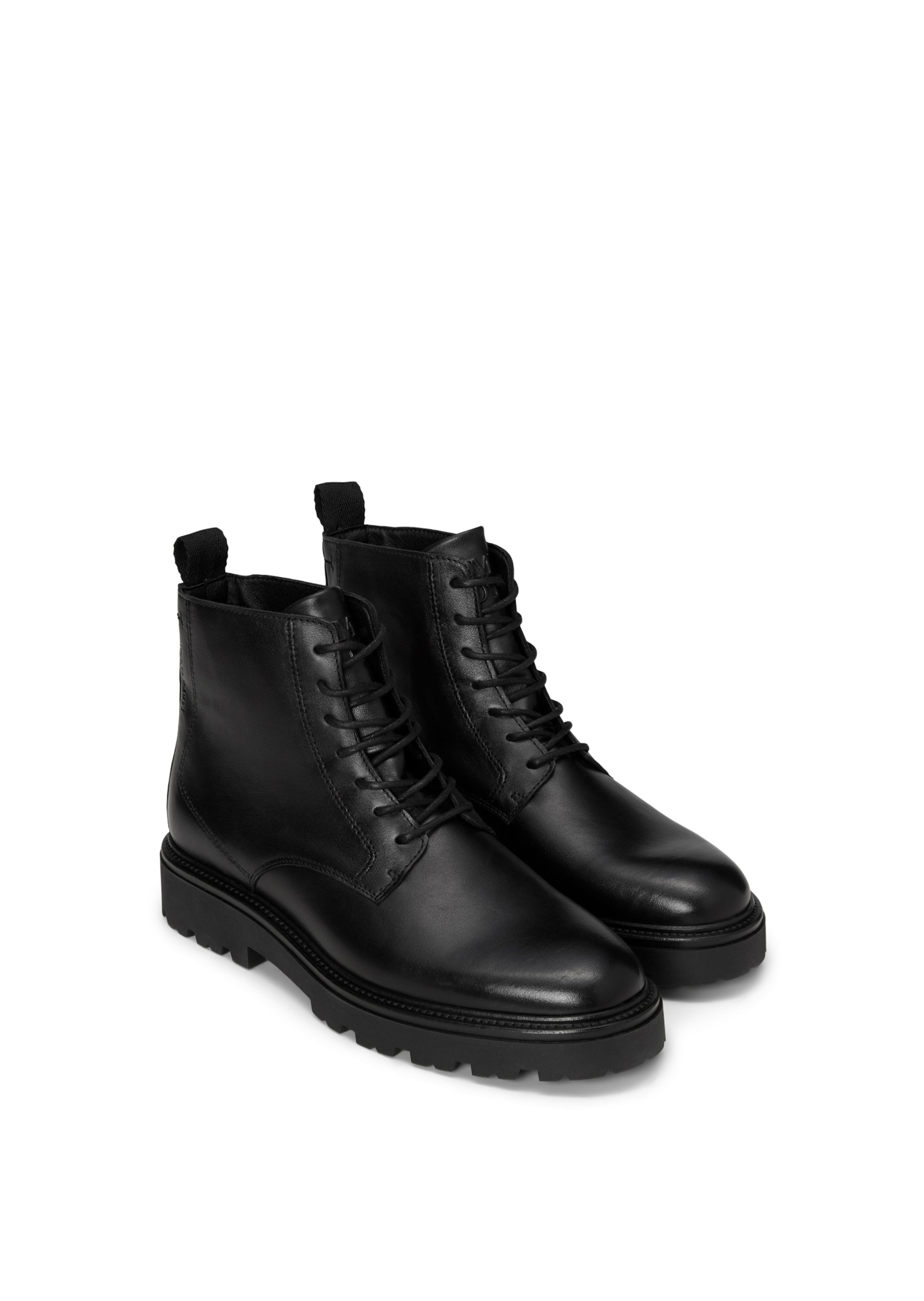 Marc O'Polo Lace-Up Boots in Black