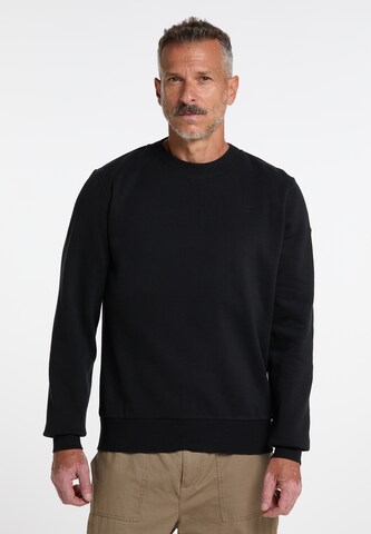 Sweat-shirt DreiMaster Vintage en noir : devant