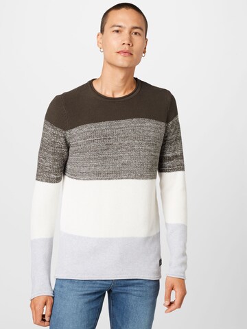 Key Largo Regular Fit Pullover 'Jogi' in Mischfarben: predná strana