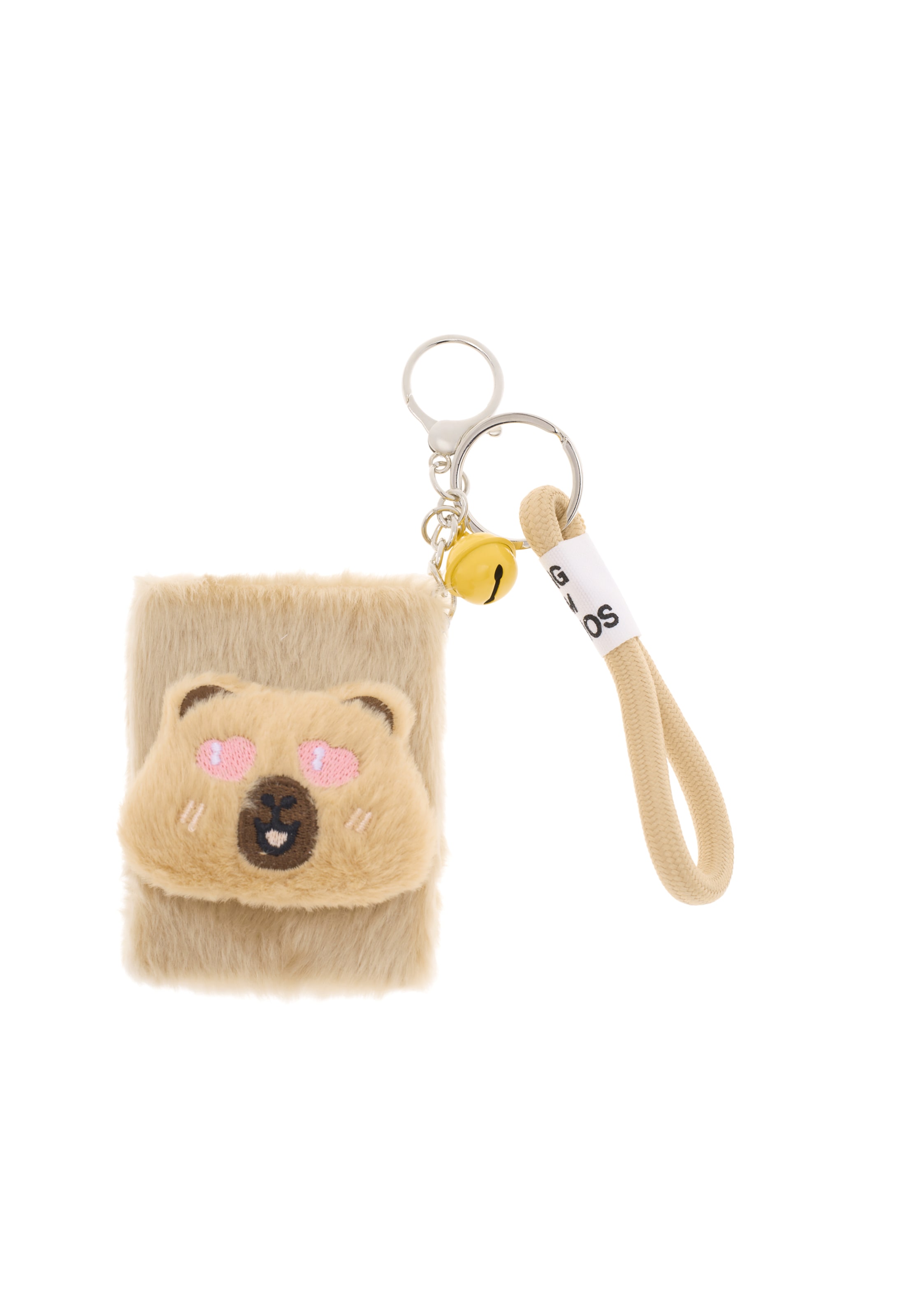 MYMO - Accesorios para bolsos en marrón: frente