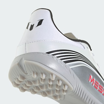 Chaussure de foot 'F50 Messi League' ADIDAS PERFORMANCE en blanc