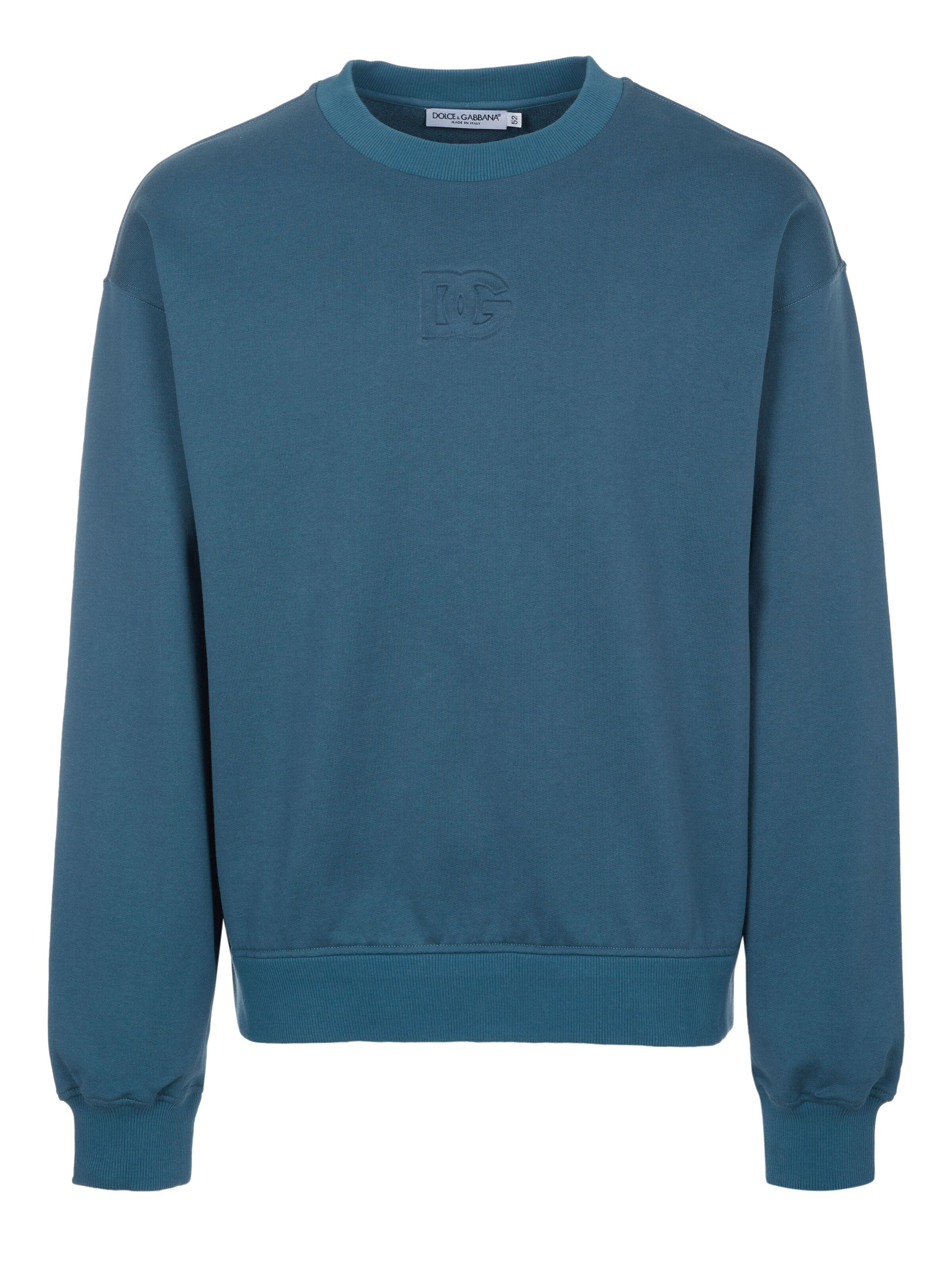 DOLCE & GABBANA Sweatshirt in Blauw: voorkant