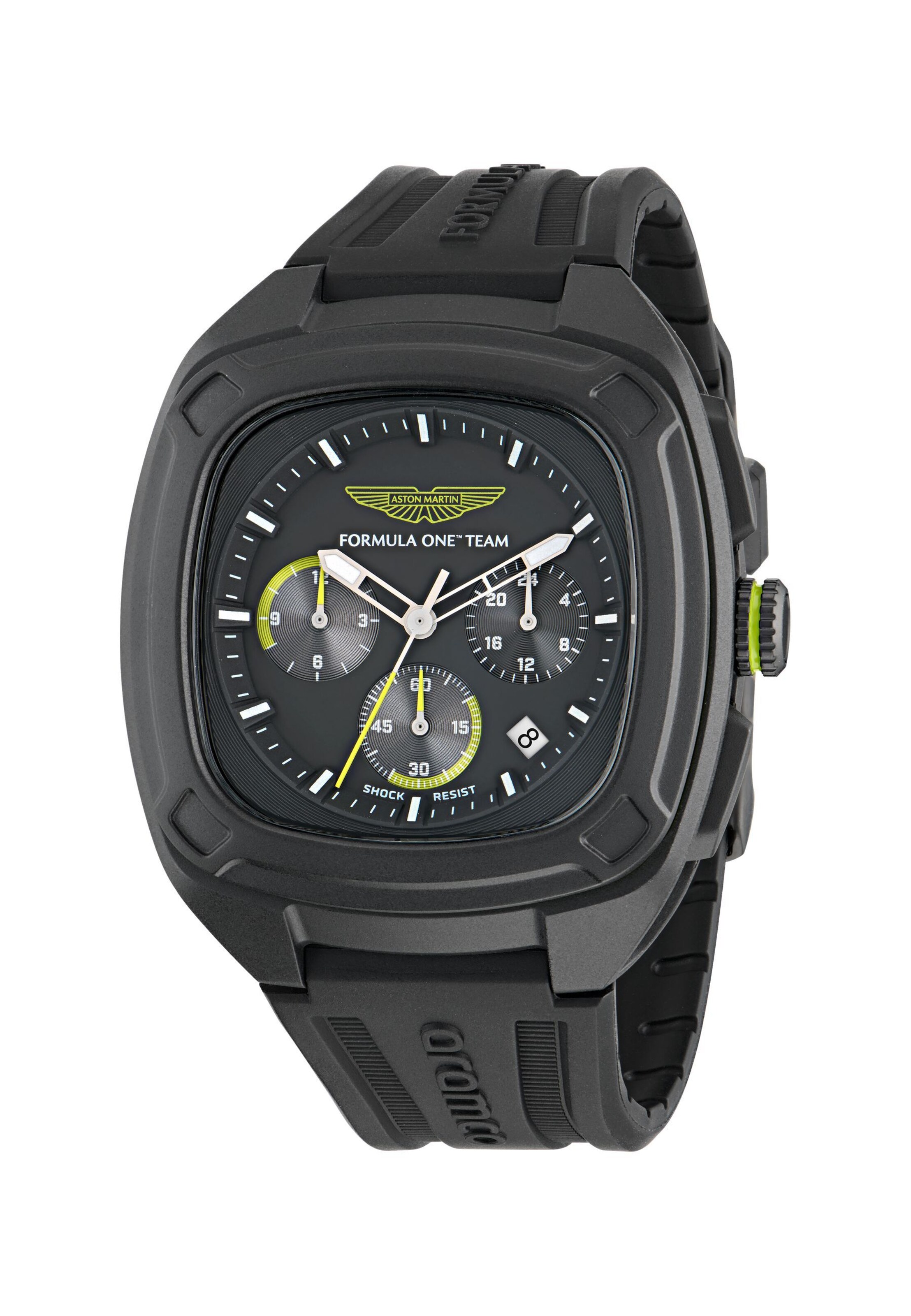 Montre à affichage analogique 'Ovr W' Aston Martin en noir