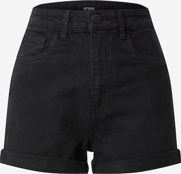 Coupe slim Jean Cotton On en noir : devant