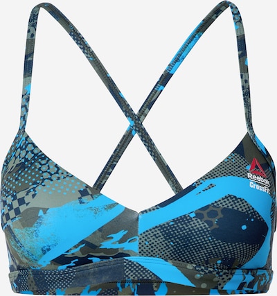 REEBOK Sports bra in blue / green, Item view